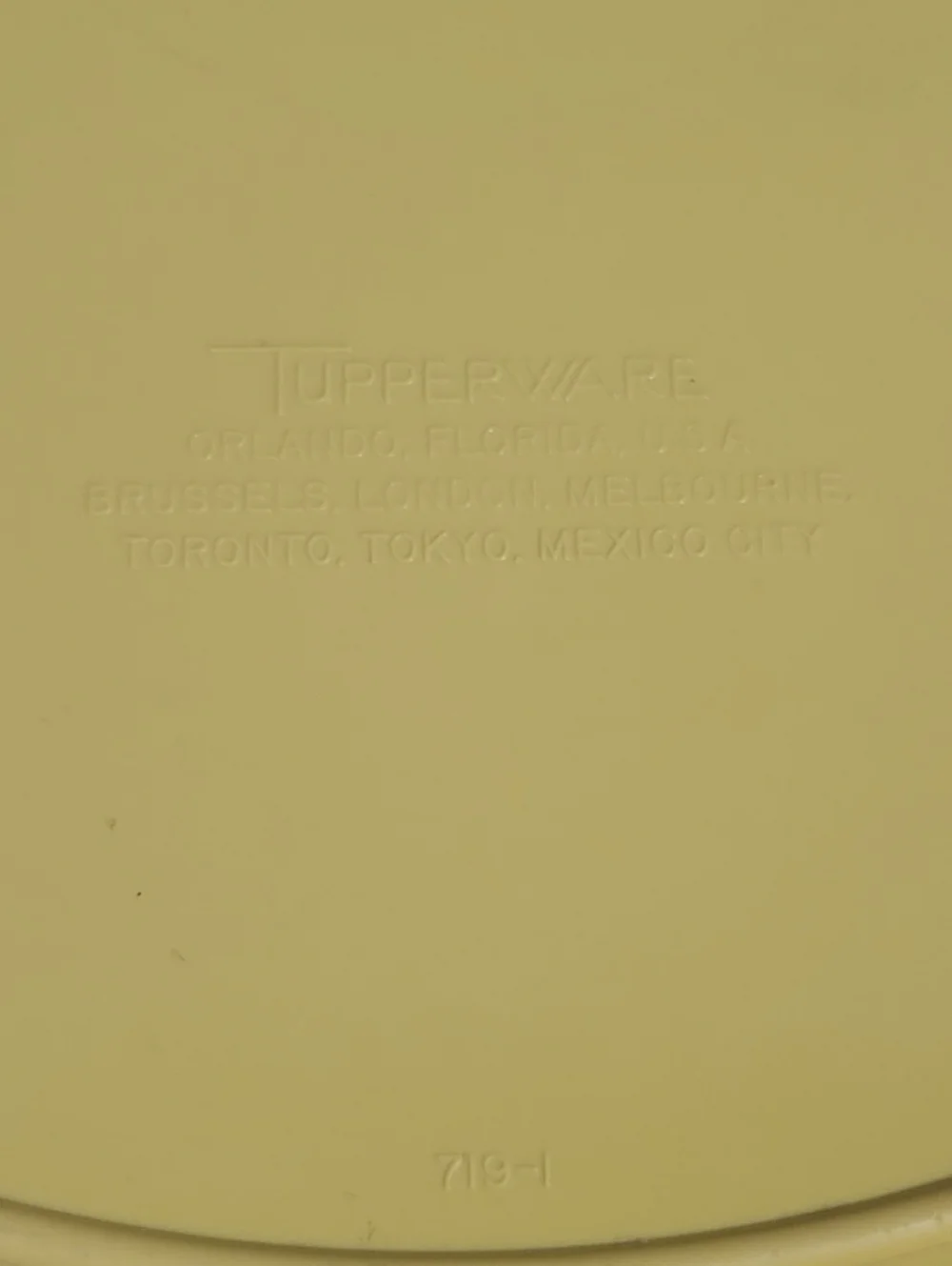 Tupperware please see